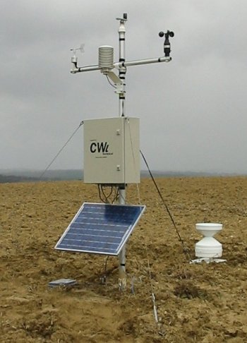 a full GSM Based weather unit in the south of France